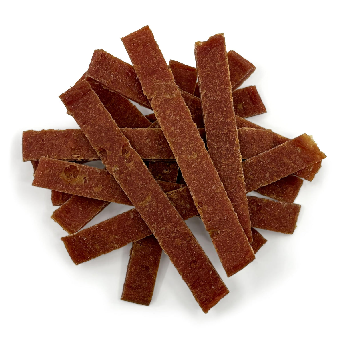 Delicious Pet 'n Shape Lamb Jerky Strips, specially curated by Curat Cart for your pet's indulgence. Perfect for training or treats.