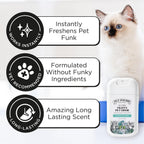 Specially curated by Curat Cart, Pet-Pourri Deodorizer Spray instantly freshens pet funk with a long-lasting scent. Perfect for pet owners.