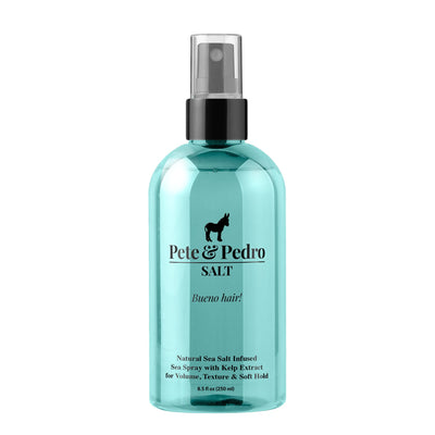Pete & Pedro Natural Sea Salt Spray For Hair Adds Volume & Texture, 8.5 oz | Sea Salt Spray For Men & Women Adds Instant Volume, Texture, Thickness, Beach Waves, Light Hold, And Fuller Looking Hair