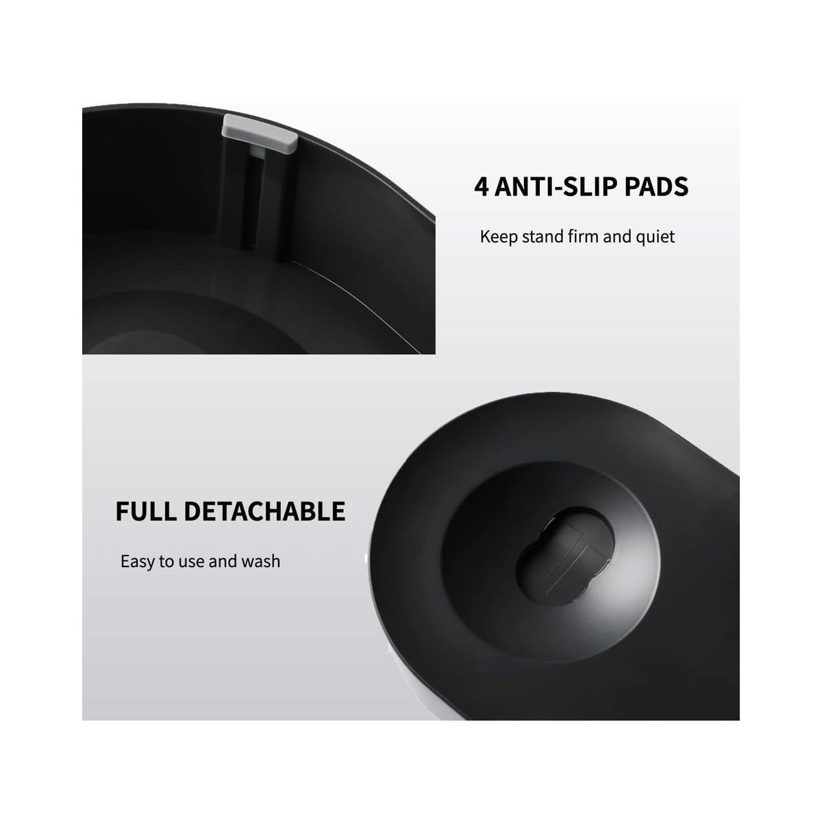 PETKIT Elevated Cat Dog Bowls feature high-quality anti-slip pads for stability and easy, detachable design for hassle-free cleaning. Available at Curat Cart.
