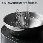 Premium PETKIT Elevated Cat Dog Bowls feature a dishwasher-safe stainless steel bowl, 100% Authentic, Available in India at Curat Cart.