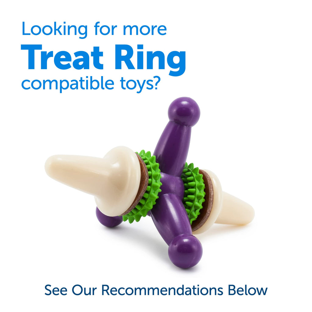 PetSafe Busy Buddy Treat Rings for dogs, 100% Authentic and available at Curat Cart in India. Perfect for interactive play.