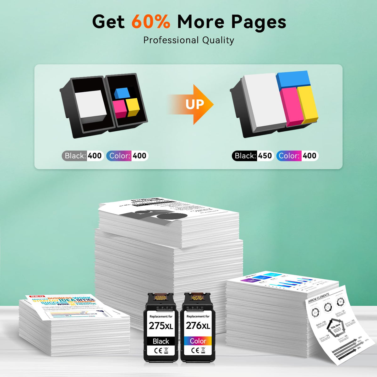 Canon Ink Cartridges Combo Pack offers professional quality prints with high-quality finish. Available at Curat Cart.