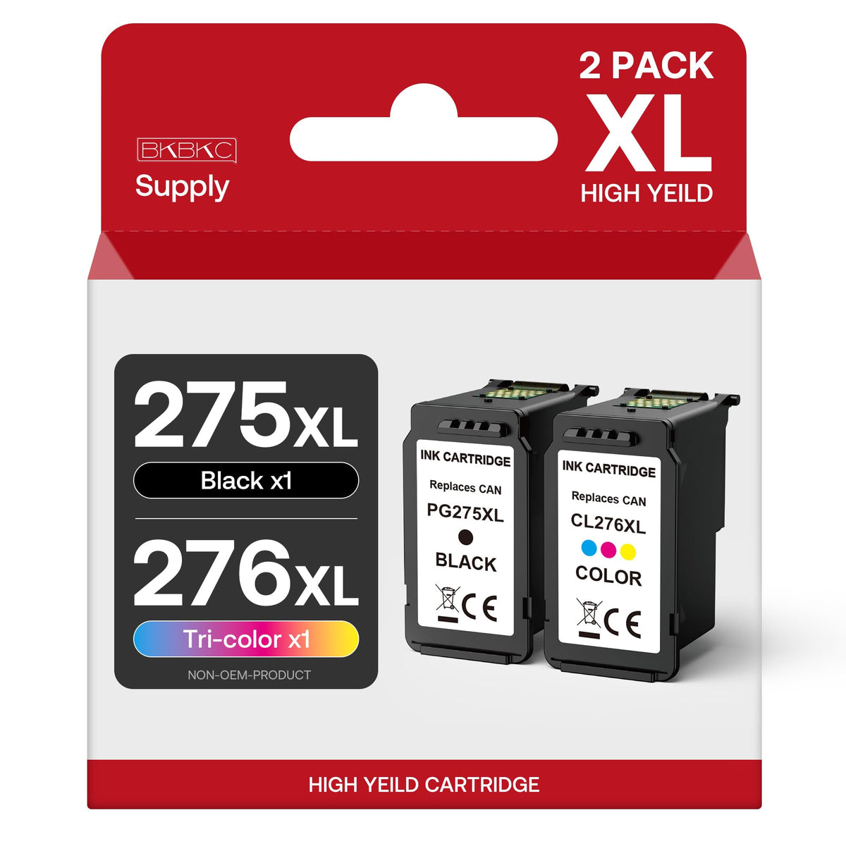 Premium imported Canon Ink Replacement Cartridges, featuring black and tri-color options, available at Curat Cart.