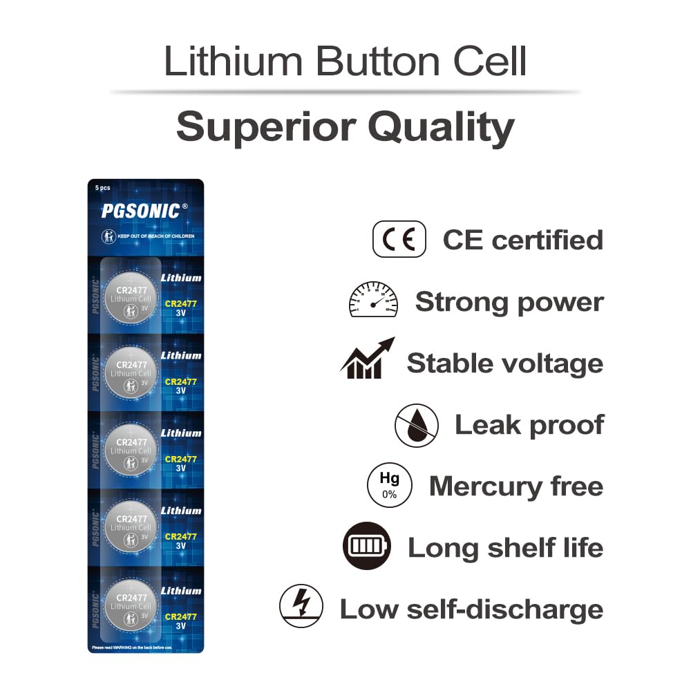 PGSONIC Lithium Battery Pack, 100% Authentic, available in India at Curat Cart. Offers strong power and long shelf life.
