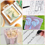 Phinus Translucent Vellum Paper, 100% Authentic, perfect for crafts and stationery, available at Curat Cart in India.
