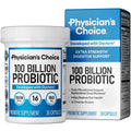 Physician's Choice Advanced Probiotic offers 100 billion CFUs in 30 capsules, a premium import to restore gut health. Available at Curat Cart.