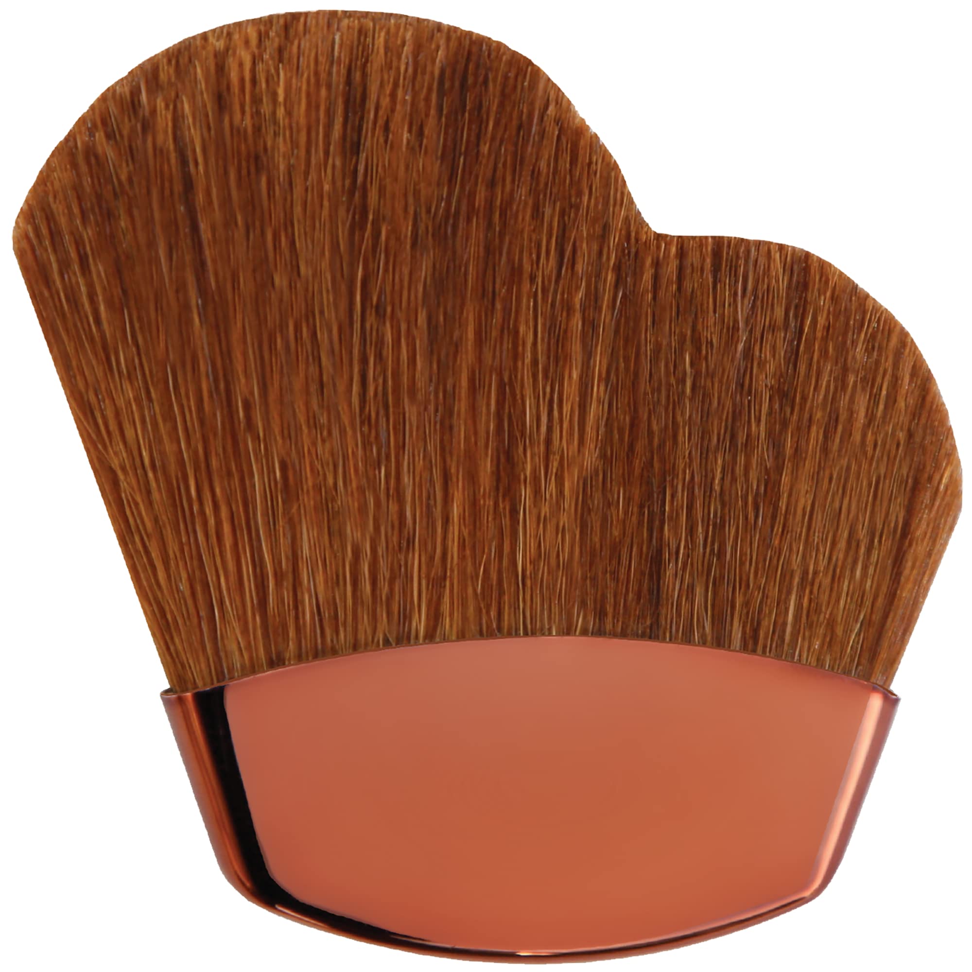 Authentic Physicians Formula Bronze Booster Glow-B brush with a stylish, heart-shaped design and soft bristles.