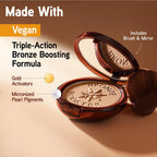 Physicians Formula Bronze Booster Glow-B features a vegan, triple-action formula with gold activators and pearl pigments. Available for online order.