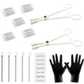Explore the premium imported Professional Piercing Kit from Curat Cart, featuring essential tools for safe and precise piercing.