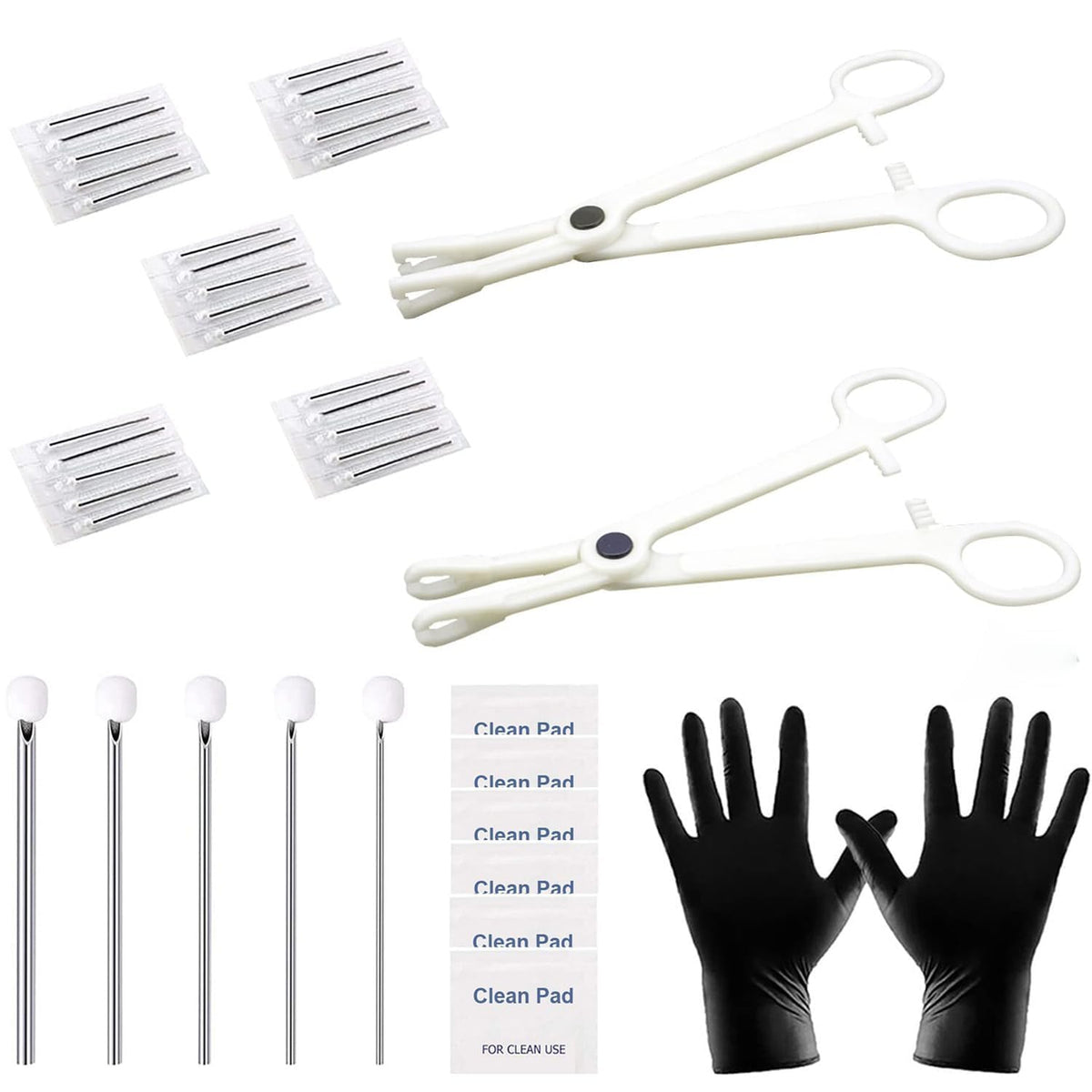 Explore the premium imported Professional Piercing Kit from Curat Cart, featuring essential tools for safe and precise piercing.