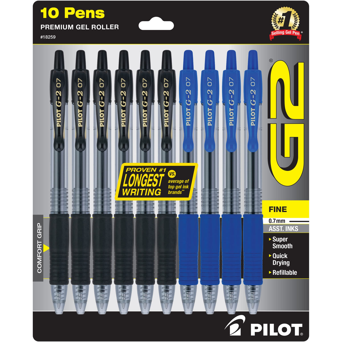 Discover PILOT G2 Gel Pens, ideal for smooth writing and daily use. Available at Curat Cart for effortless creativity.
