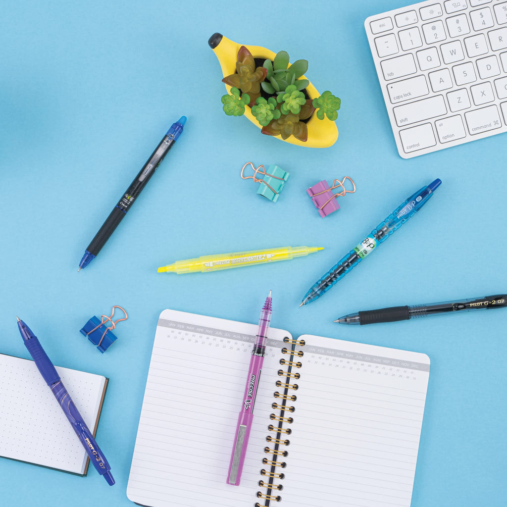 Explore high-quality PILOT G2 Gel Pens showcased in vibrant packaging, perfect for your writing needs. Available at Curat Cart.