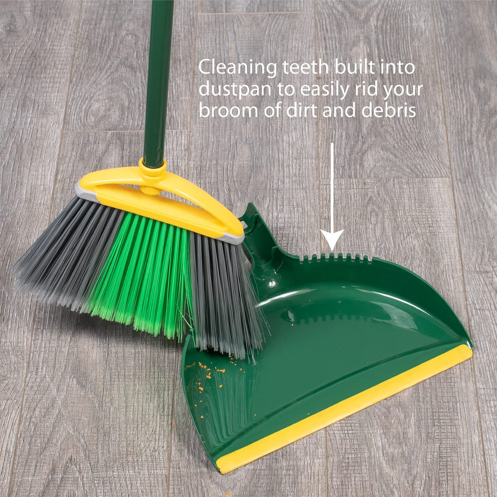 Pine-Sol Heavy Duty Dustpan features cleaning teeth for effortless dirt removal. Available at Curat Cart, ensuring premium quality.