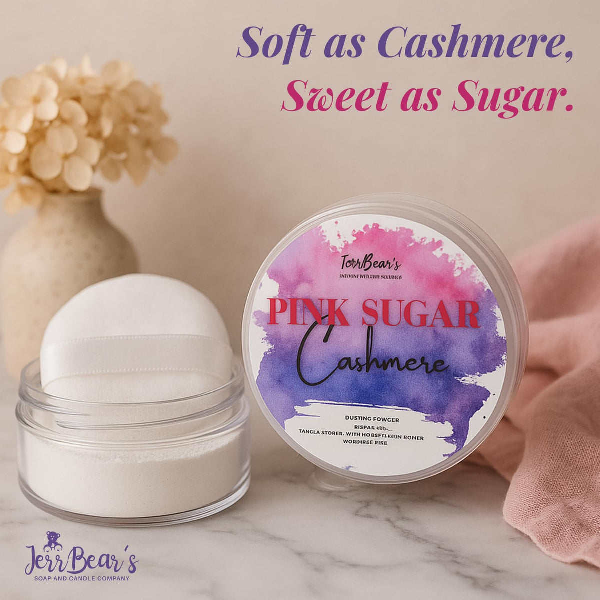 Indulge in the soft, sweet scent of Pink Sugar Cashmere Dusting Powder, a premium product from a global favorite brand.