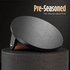 Pisol Smash Burger Press in official packaging, featuring a high-quality pre-seasoned finish, available at Curat Cart.