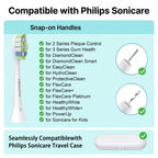 Pisonicleara Replacement Toothbrush Heads for Philips Sonicare. 100% Authentic, available at Curat Cart in India.