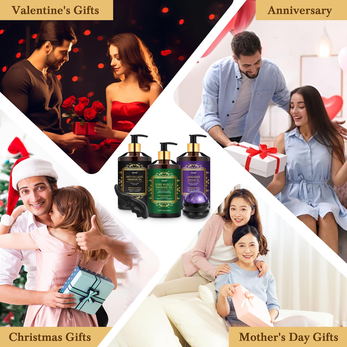 Discover Pjordo Massage Oil for Therapy, specially curated by Curat Cart, enhancing relaxation and rejuvenation. Perfect for wellness.