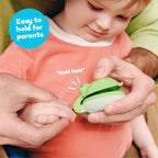 Interactive Nail Clipper from Playhouse MD, designed for easy use by parents. Perfect for safe nail trimming. Available at Curat Cart.