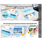 Plustek Photo Scanner ePhoto Z300 effortlessly scans photos in seconds. 100% Authentic, available at Curat Cart in India.