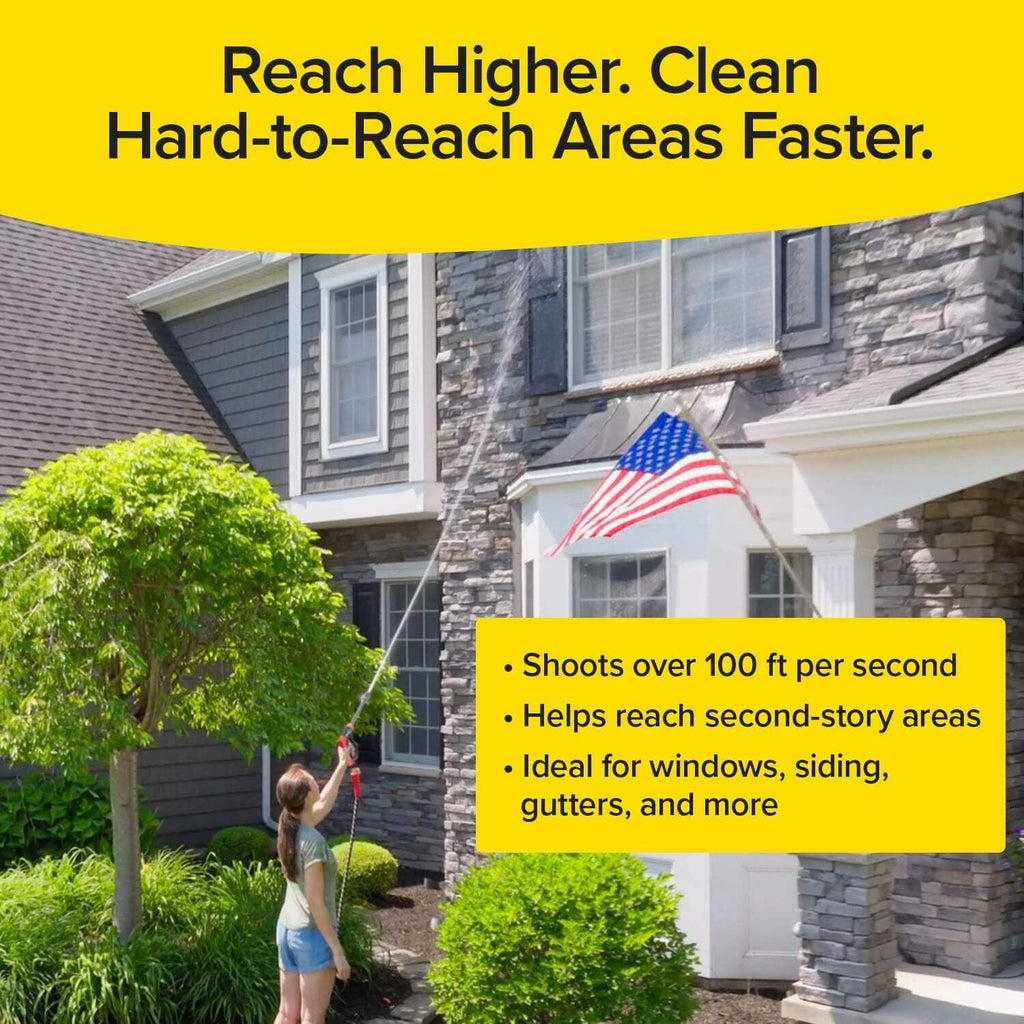 Experience the premium imported Pocket Hose Arrow Spray Nozzle, designed for efficient cleaning of hard-to-reach areas. Available at Curat Cart.