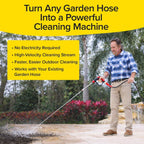 Transform your garden hose with the Pocket Hose Arrow Spray Nozzle for powerful cleaning. 100% Authentic, available at Curat Cart.