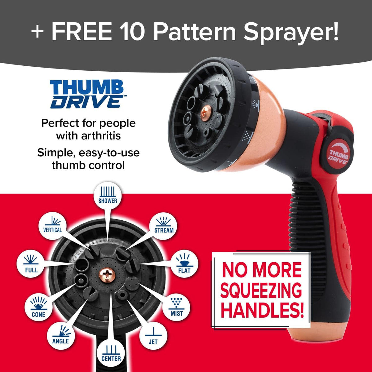 Discover the Pocket Hose Copper Head Expandable Hose with easy-to-use Thumb Drive nozzle. 100% Authentic, available at Curat Cart.
