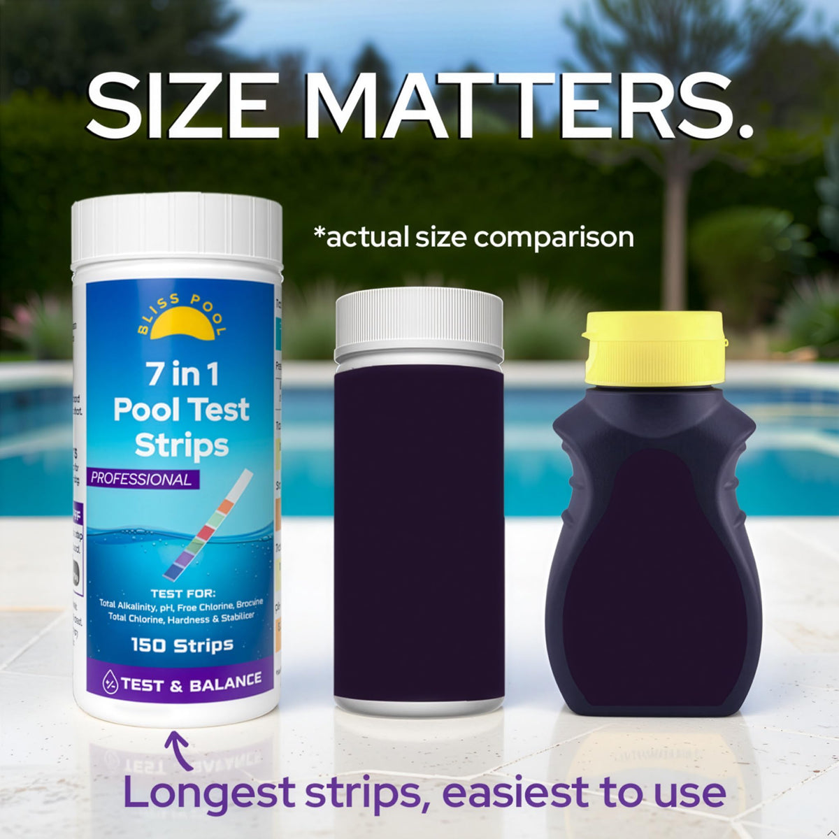 Discover the 7 in 1 Pool Test Strips, specially curated by Curat Cart, ensuring easy and accurate pool maintenance. Perfect for India.