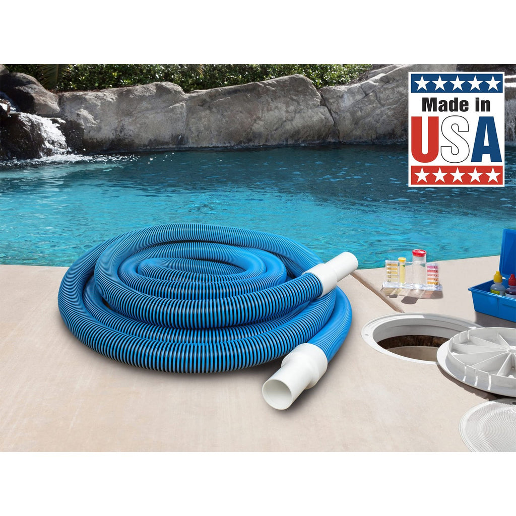 Premium Poolmaster Manual Pool Vacuum Hose in official packaging, designed for efficient pool cleaning. Available at Curat Cart.