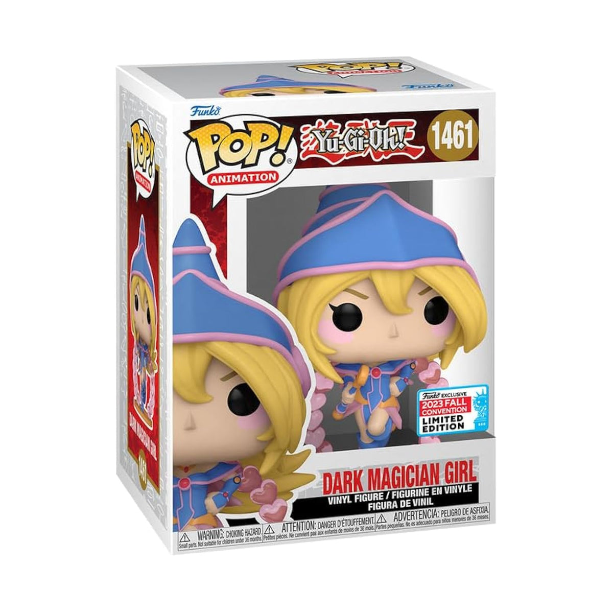 100% Genuine Funko Pop! Animation Dark Magician Girl vinyl figure, limited edition from Yu-Gi-Oh! series.