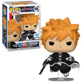 Authentic Funko Pop! Bleach 1826 Ichigo Kurosaki vinyl figure, featuring Ichigo with his iconic orange hair and sword.