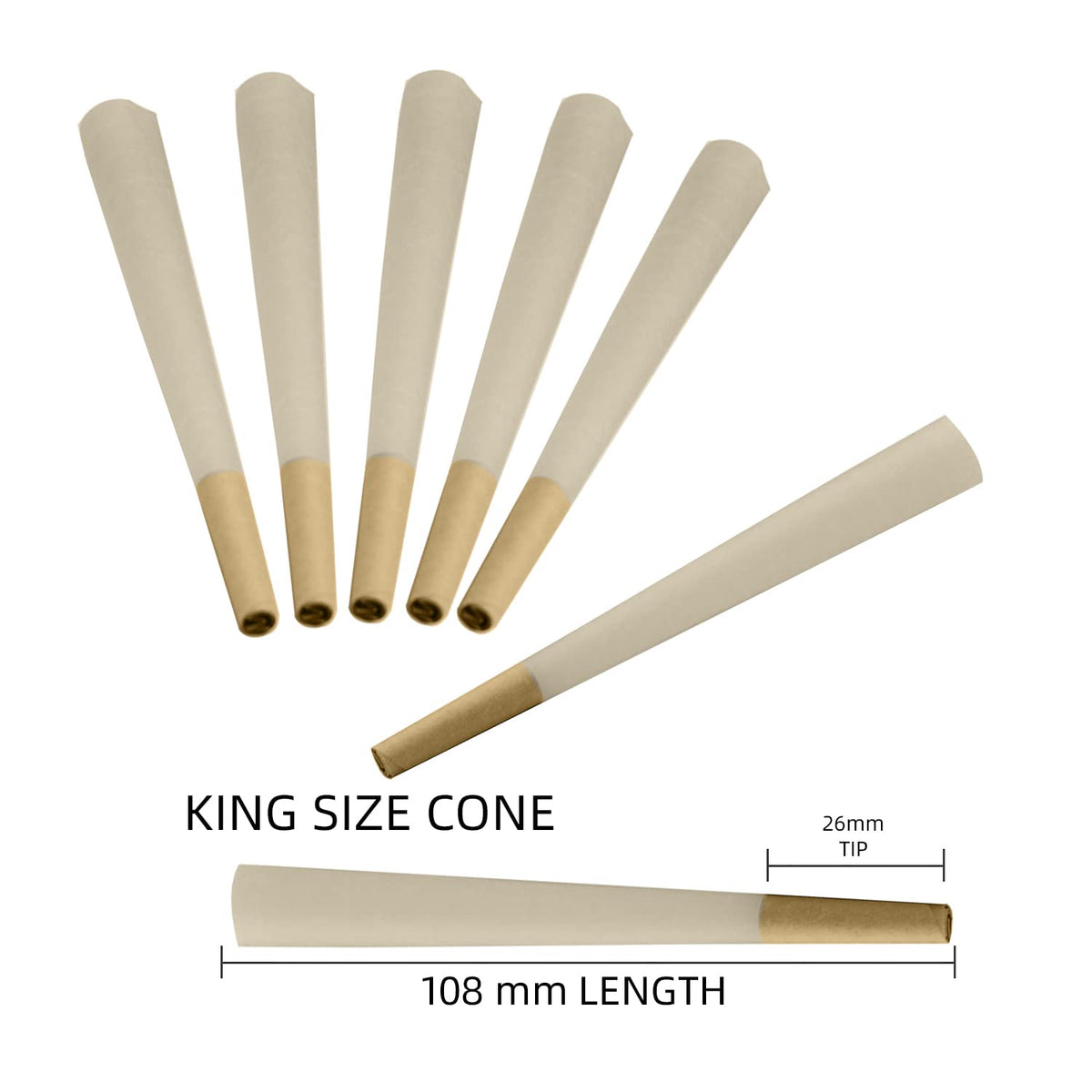 Premium pre rolled cone rolling papers, 100% Authentic and available in India at Curat Cart. Perfect for effortless rolling.