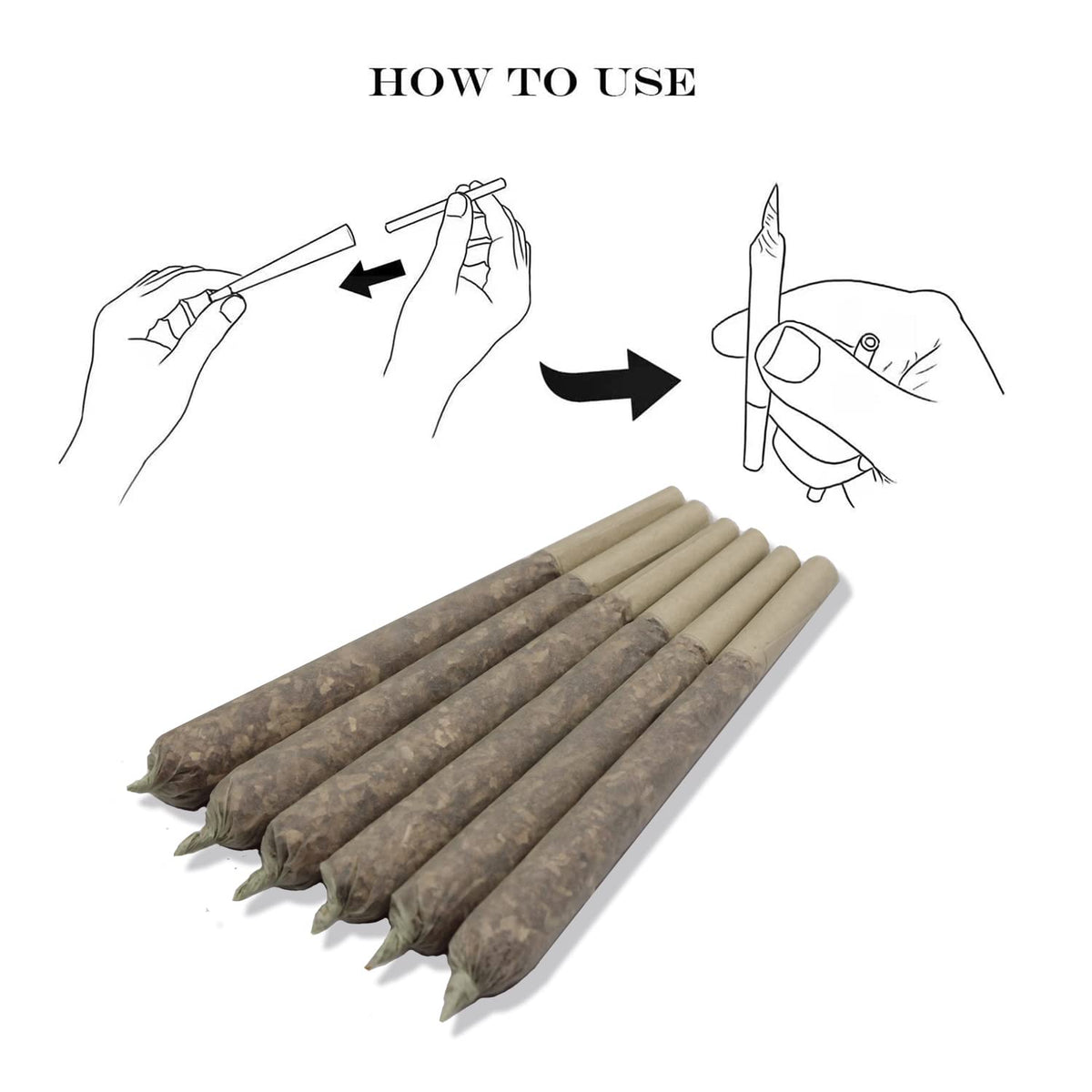 High-quality pre-rolled cone rolling papers in official packaging, perfect for a smooth smoking experience. Available at Curat Cart.