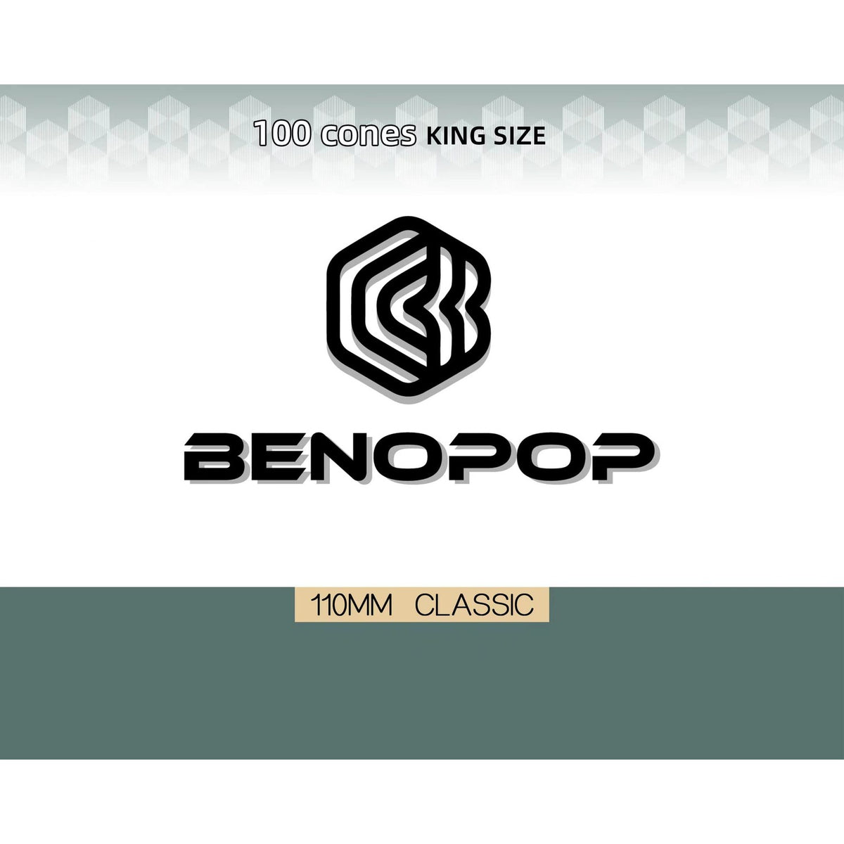 Discover premium imported Pre Rolled Cone Rolling Papers by Benopop at Curat Cart, featuring 100 king-size cones for an exceptional experience.