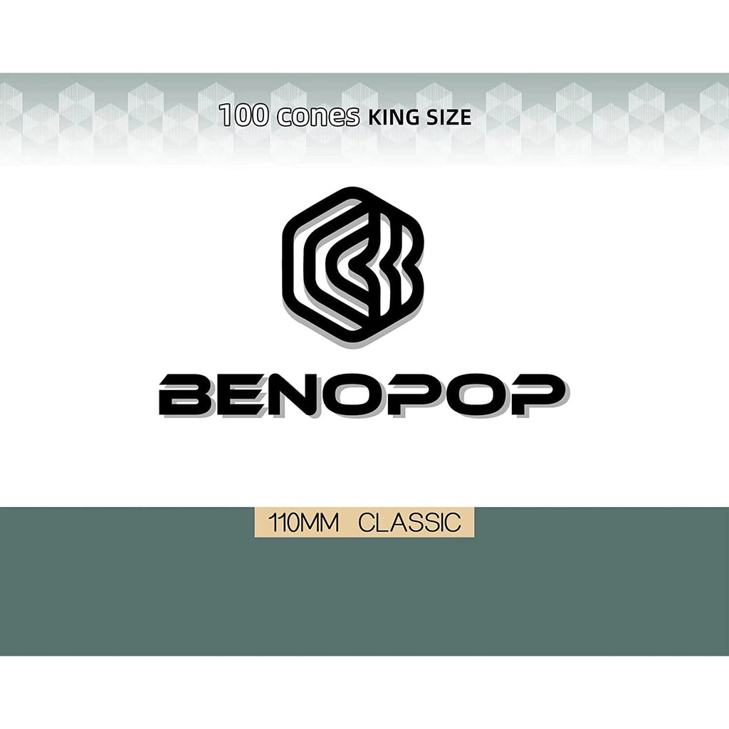 Premium Pre Rolled Cone Rolling Papers by BENOPOP, 100% Authentic and available in India at Curat Cart.
