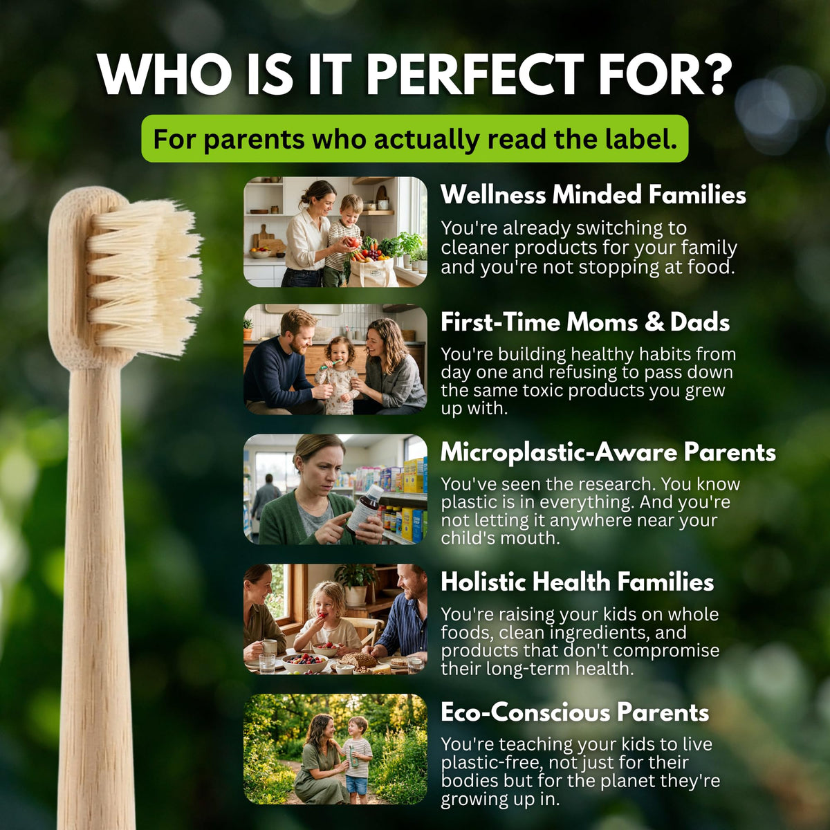 PRIMALS Kids Boar Bristle Toothbrush, 100% Authentic, available at Curat Cart for eco-conscious families in India.