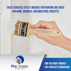 Versatile Pro Grade Chip Brushes, premium imported utility tools perfect for home and industrial projects. Available at Curat Cart.