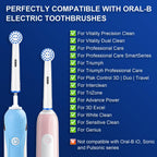 Pro Sensitive Gum Care Brush Heads are 100% authentic and available in India at Curat Cart, compatible with various Oral-B toothbrushes.