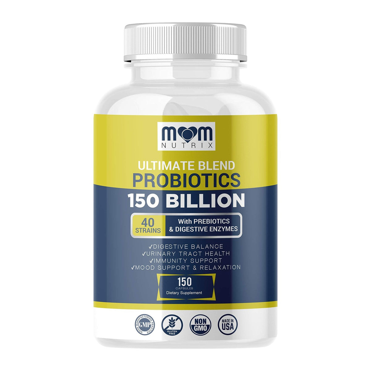 Discover premium imported Probiotics 150 Billion CFU for digestive balance and immunity support, available at Curat Cart.