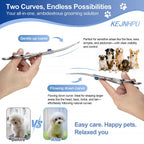 Professional Dog Grooming Scissors, specially curated by Curat Cart, offer gentle care for pets and effortless styling. Perfect for sensitive areas.