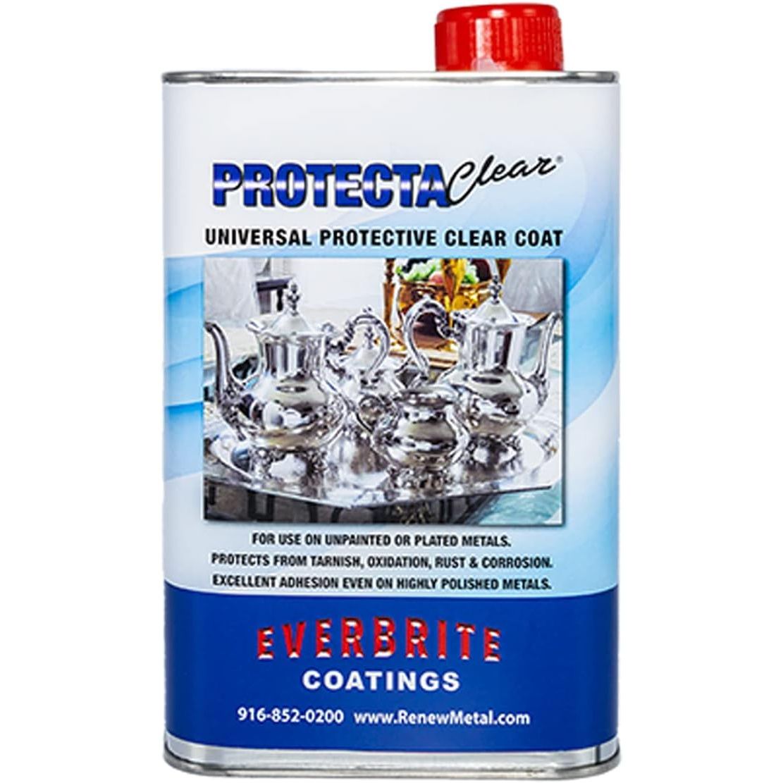 ProtectaClear Clear Protective Coating for metals. Verified by CuratCart for quality and trust. Protects against tarnish and oxidation.
