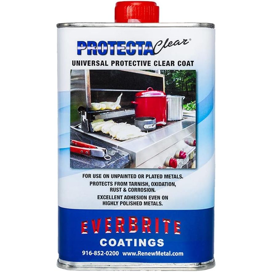 ProtectaClear is a 100% genuine protective coating for metals, preventing tarnish, oxidation, rust, and corrosion.