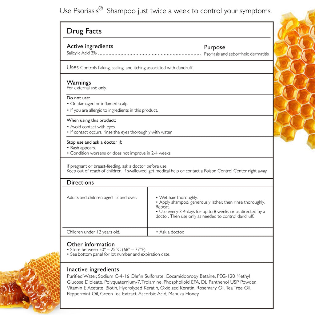 Psoriasis Shampoo with Scalp Scrubber, 100% Authentic and available in India at Curat Cart for effective symptom control.