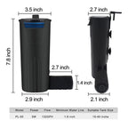 PULACO Aquarium Internal Filter, featuring high-quality design in official packaging, perfect for tanks 15-40 inches. Available at Curat Cart.