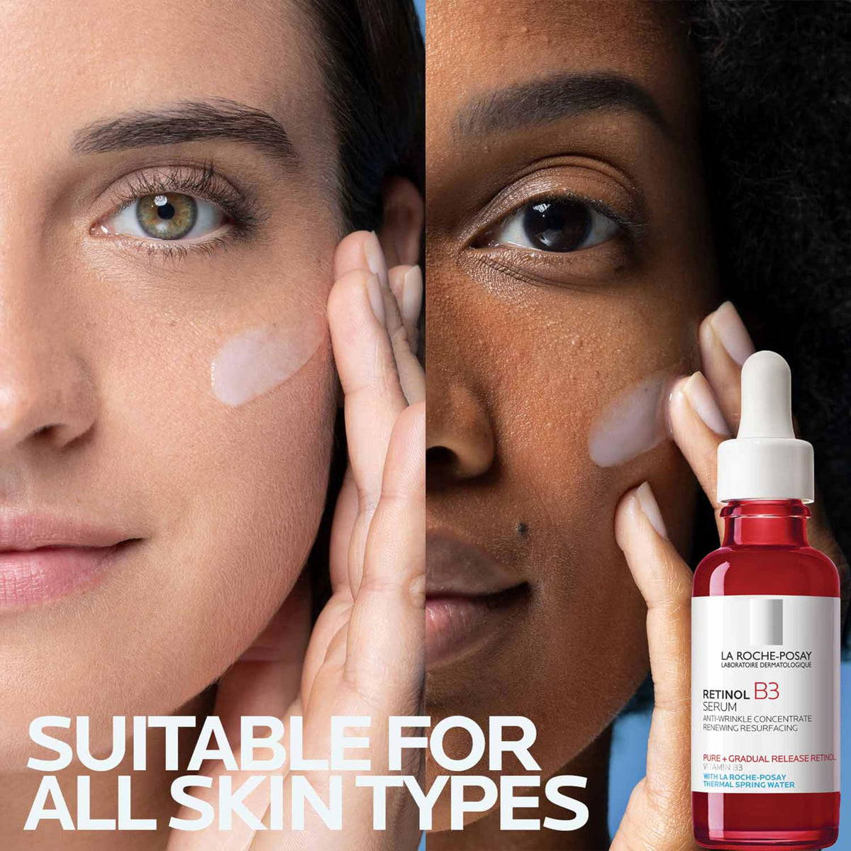Pure Retinol Face Serum with Niacinamide, suitable for all skin types. Verified by CuratCart for quality assurance.