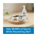 Purell Moisturizing Hand Sanitizer Foam in official packaging, kills 99.99% of germs while nourishing skin. Available at Curat Cart.