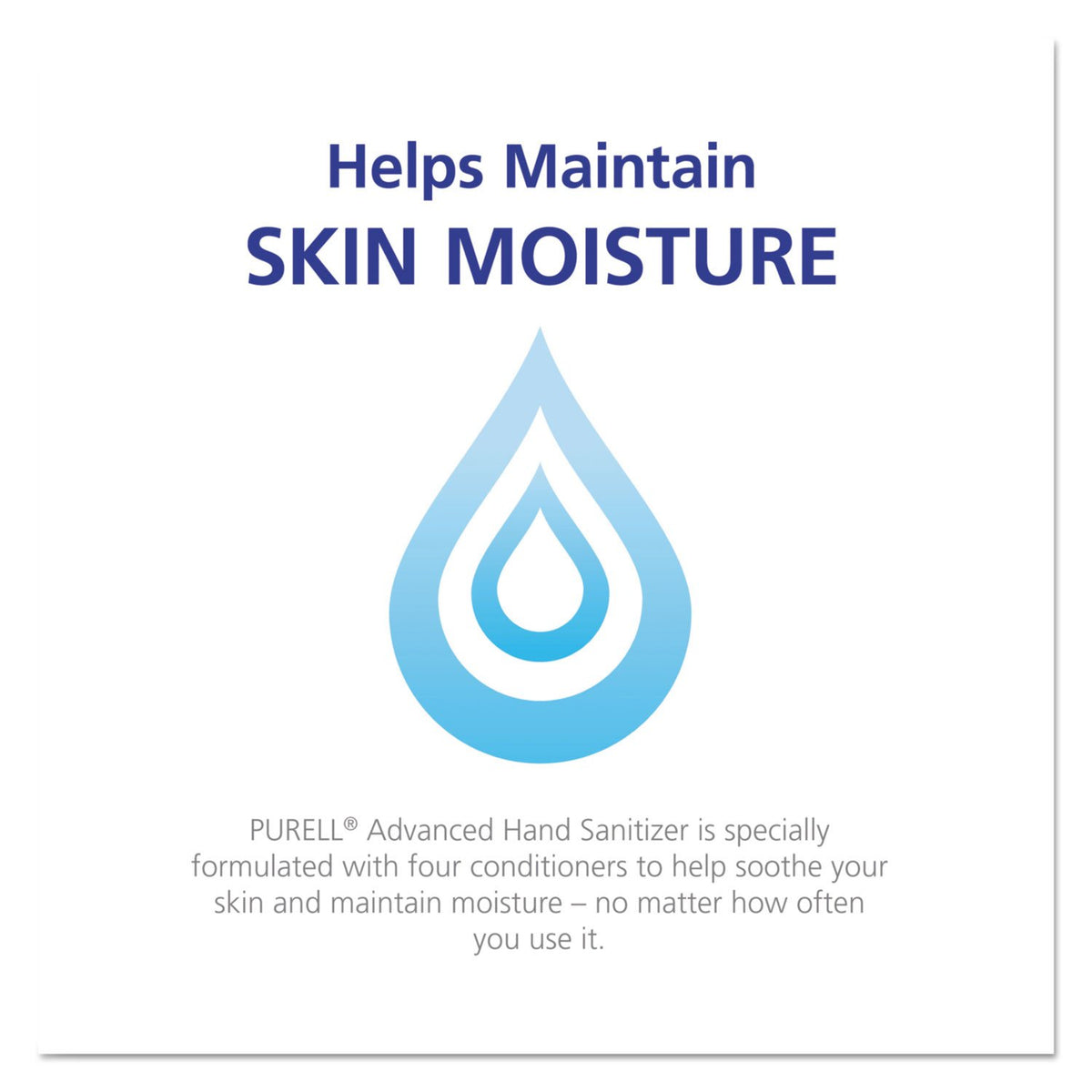 PURELL Advanced Instant Hand Sanitizer offers skin moisture benefits, perfect for daily use. Available at Curat Cart.