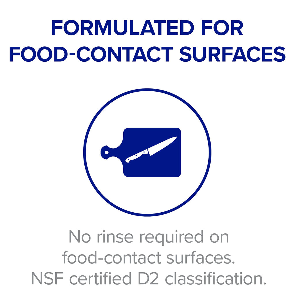 Purell Foodservice Surface Sanitizer, specially curated by Curat Cart, ensures safe cleaning for food-contact surfaces. Best for your kitchen.
