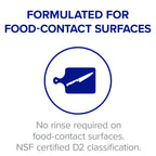 Purell Foodservice Surface Sanitizer, specially curated by Curat Cart, ensures safe cleaning for food-contact surfaces. Best for your kitchen.