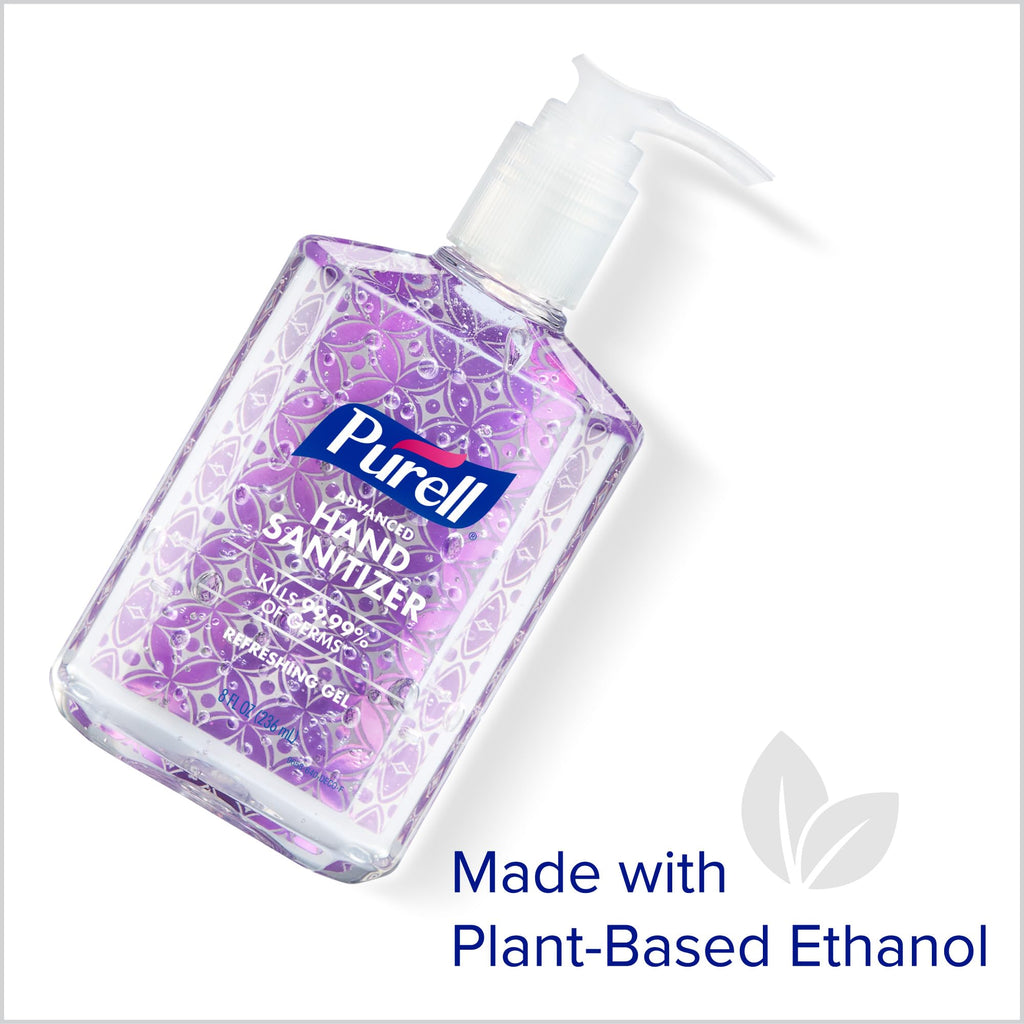 Trustworthy Purell Hand Sanitizer Gel, made with plant-based ethanol, available at Curat Cart in India. 100% Authentic.